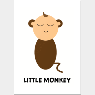 Little Monkey Posters and Art